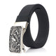 Silver buckle Black