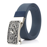 Silver buckle Blue