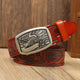 Silver buckle Camel
