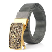 Silver buckle Gray