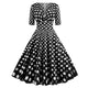 Black and dots
