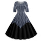 Navy Blue and Black