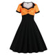 Orange and Black