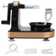 Hand-cranked peeler