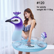 clear peacock 120