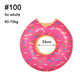 pink donut 100