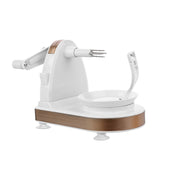 White apple peeler