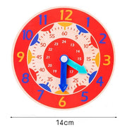 Clock Red